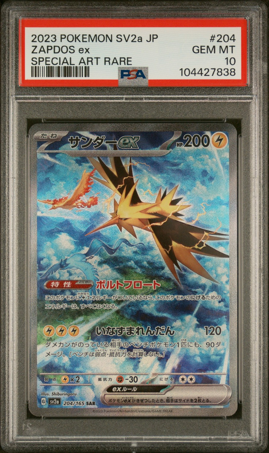 ZAPDOS ex