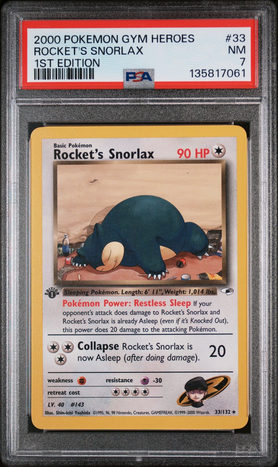 Rocket's Snorlax