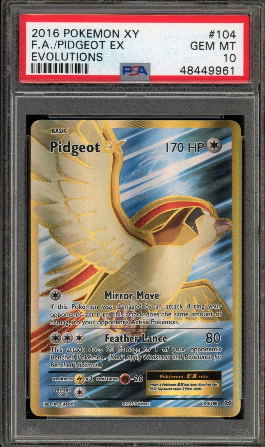 Pidgeot EX