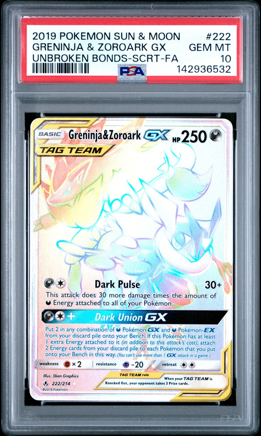 Greninja & Zoroark GX