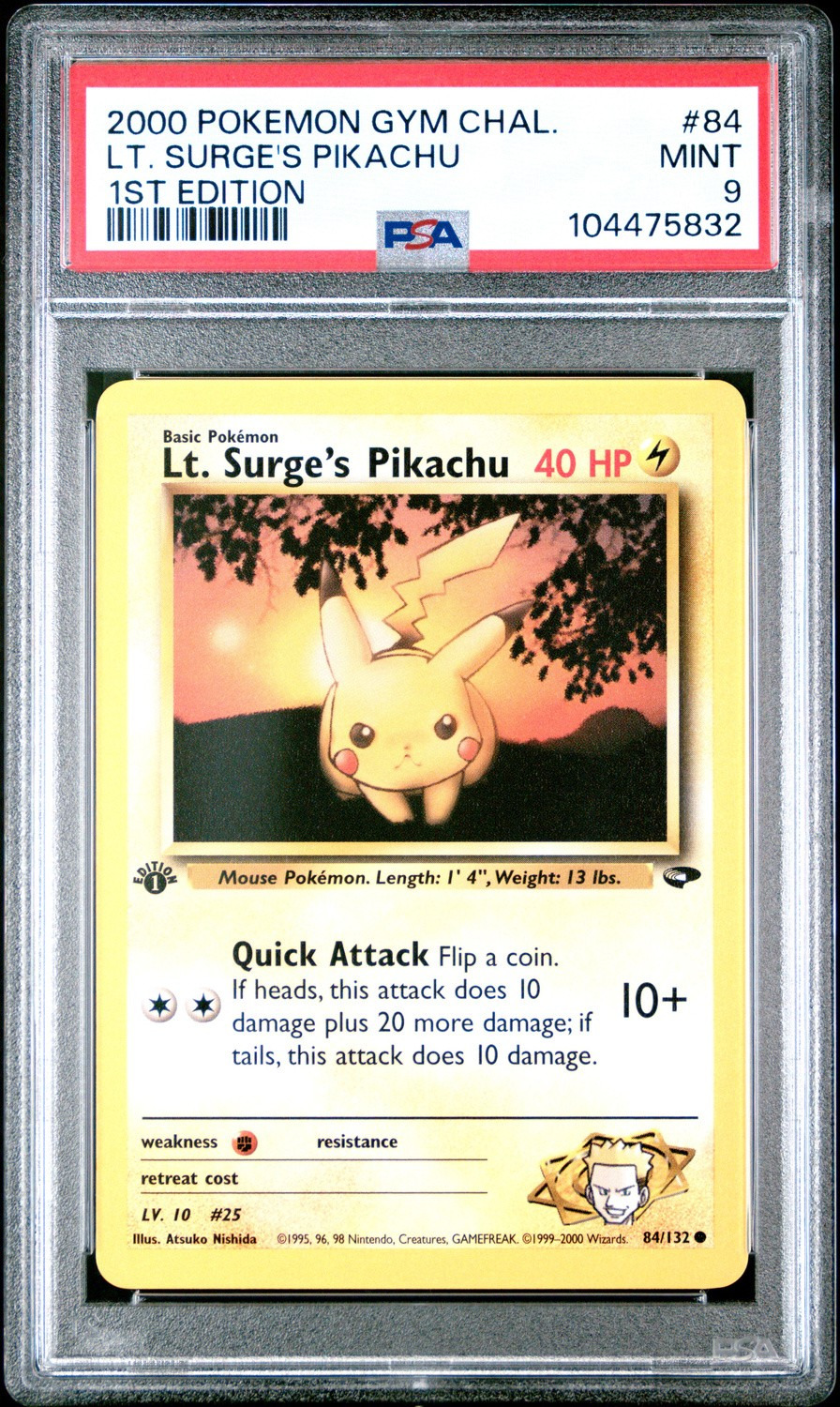 Lt. Surge's Pikachu