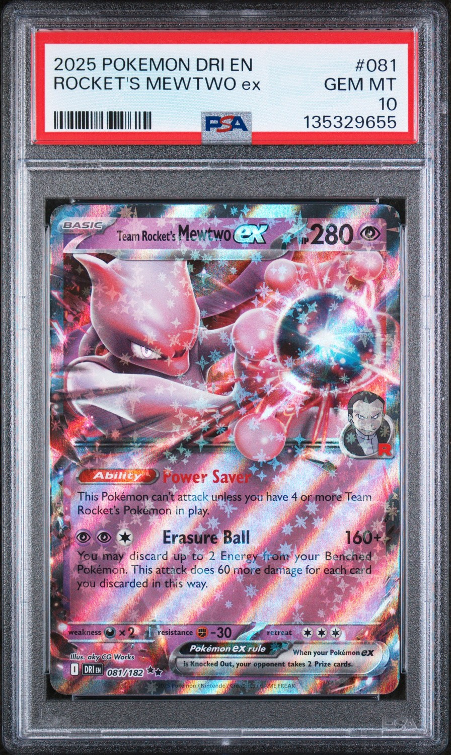 ROCKET'S MEWTWO ex