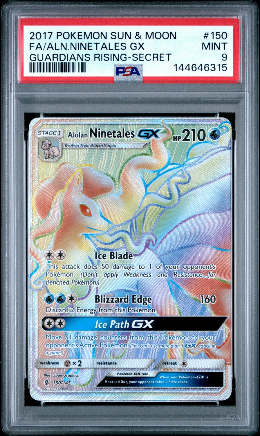 Alolan Ninetales GX