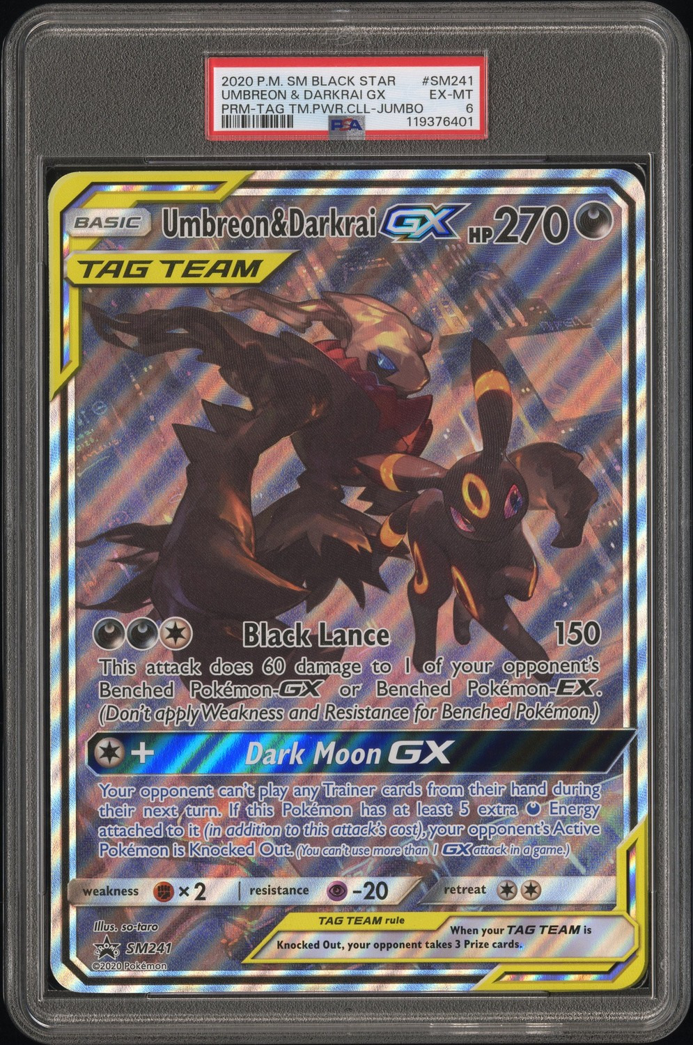 Umbreon & Darkrai GX