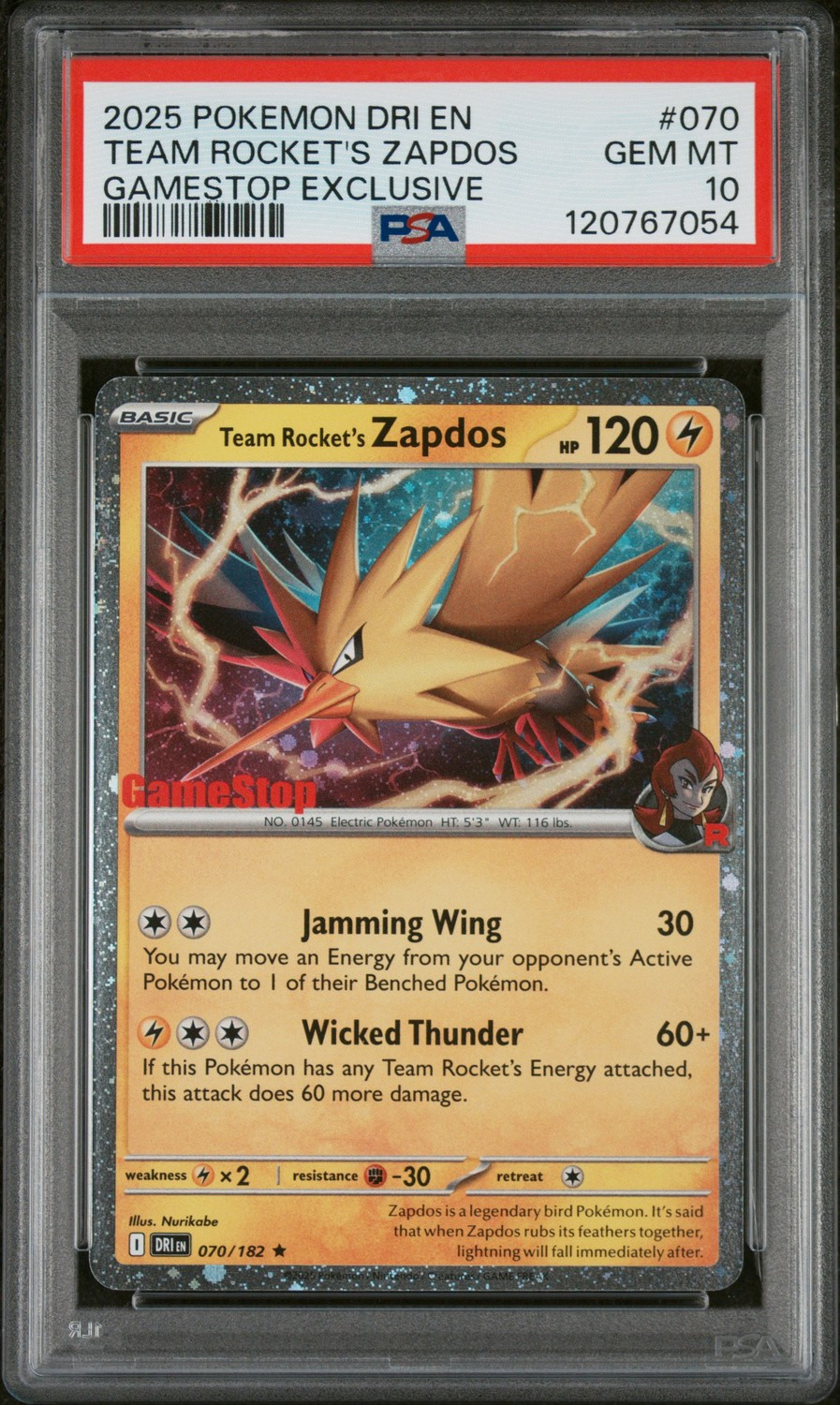 Team Rocket's Zapdos