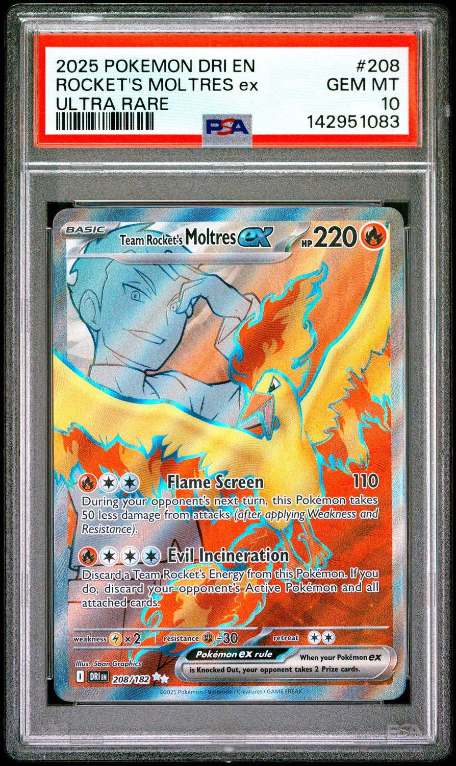ROCKET'S MOLTRES ex
