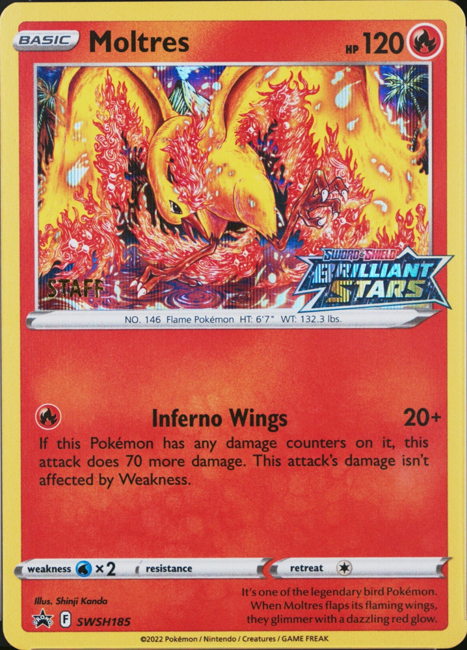 Holo · Prerelease · Staff