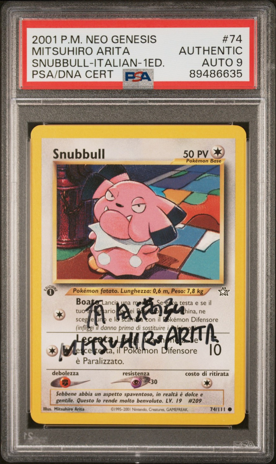 Mitsuhiro Arita Snubbull-Italian-1Ed