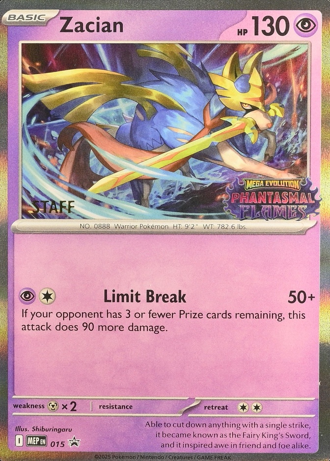 Holo · Prerelease · Flames Phantasmal Staff