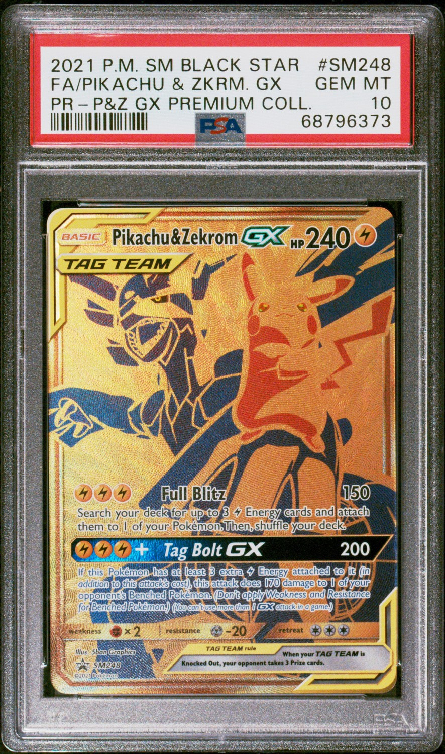 Pikachu & Zekrom GX