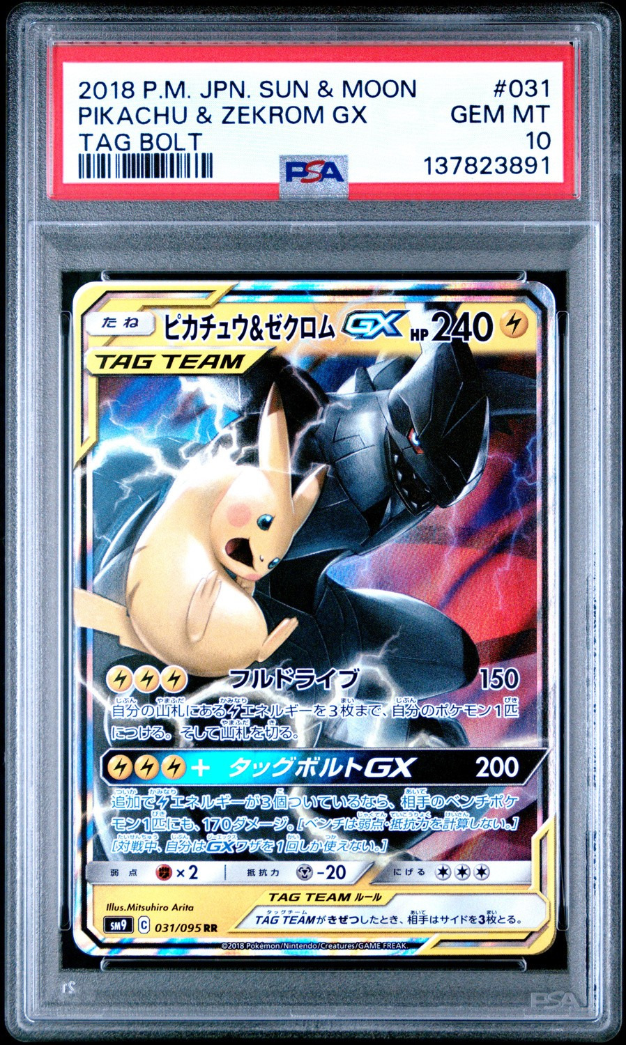 Pikachu & Zekrom GX