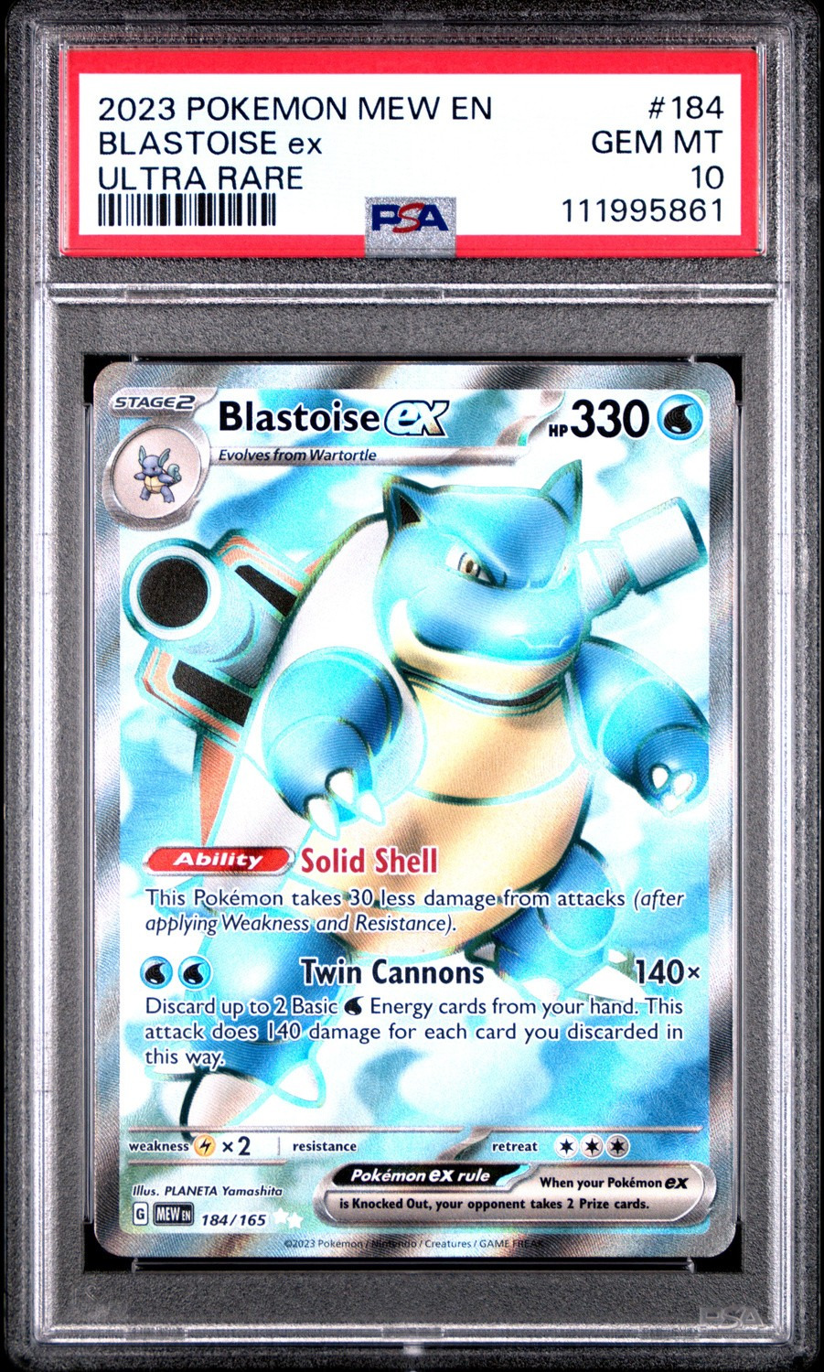 BLASTOISE ex