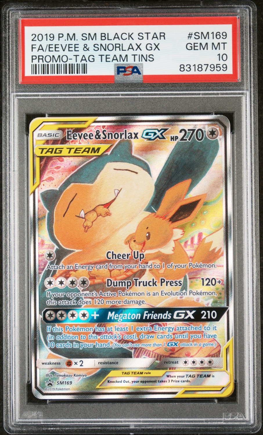 Eevee & Snorlax GX