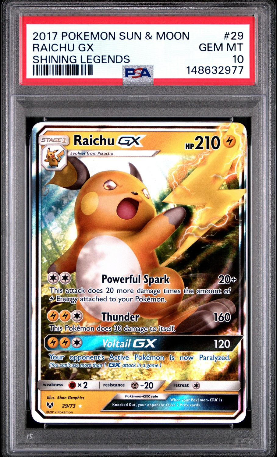 Raichu GX