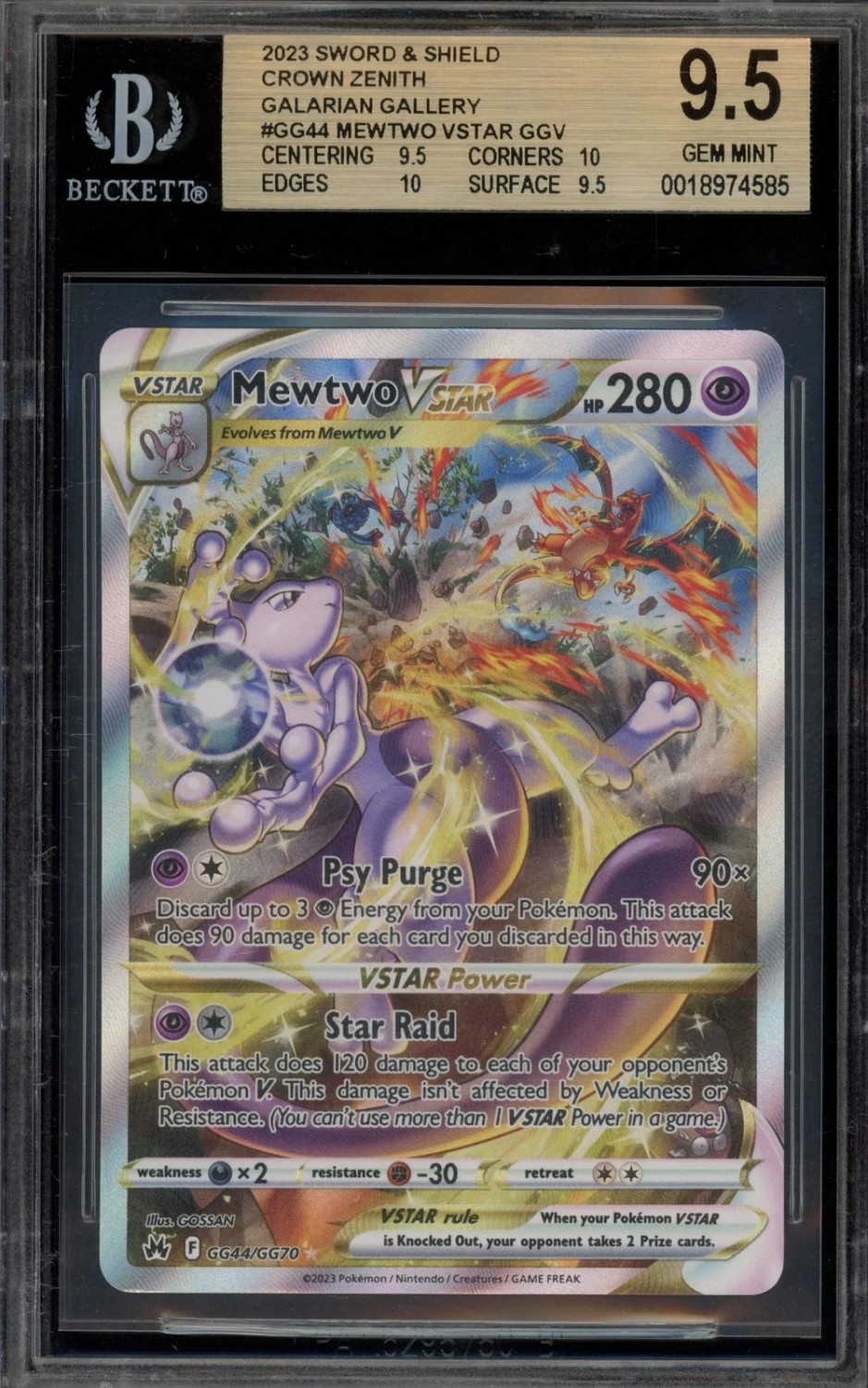 FA/MEWTWO VSTAR