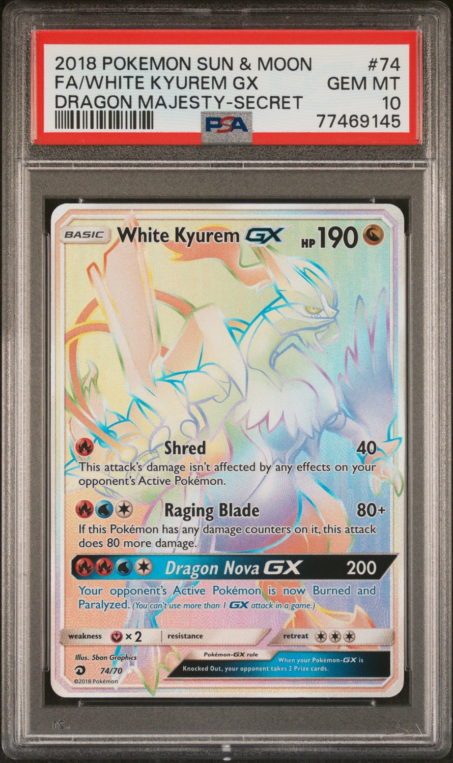 White Kyurem GX