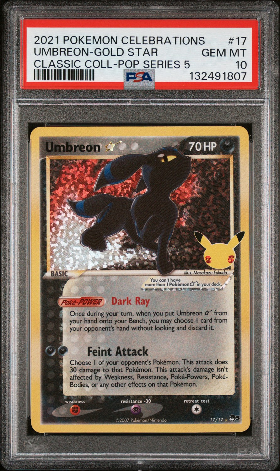 Umbreon-Gold STAR