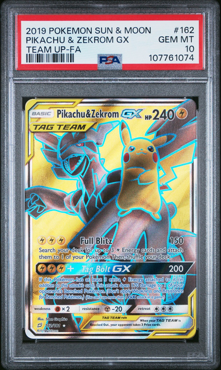 Pikachu & Zekrom GX