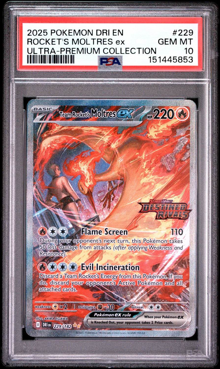 ROCKET'S MOLTRES ex