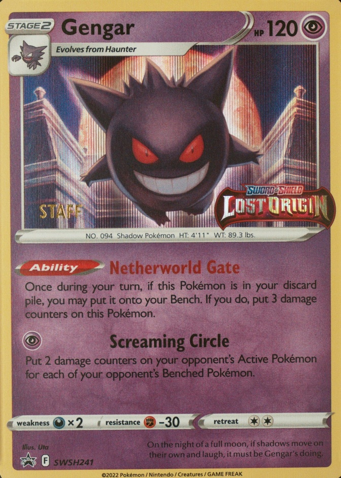 Holo · Prerelease · Staff