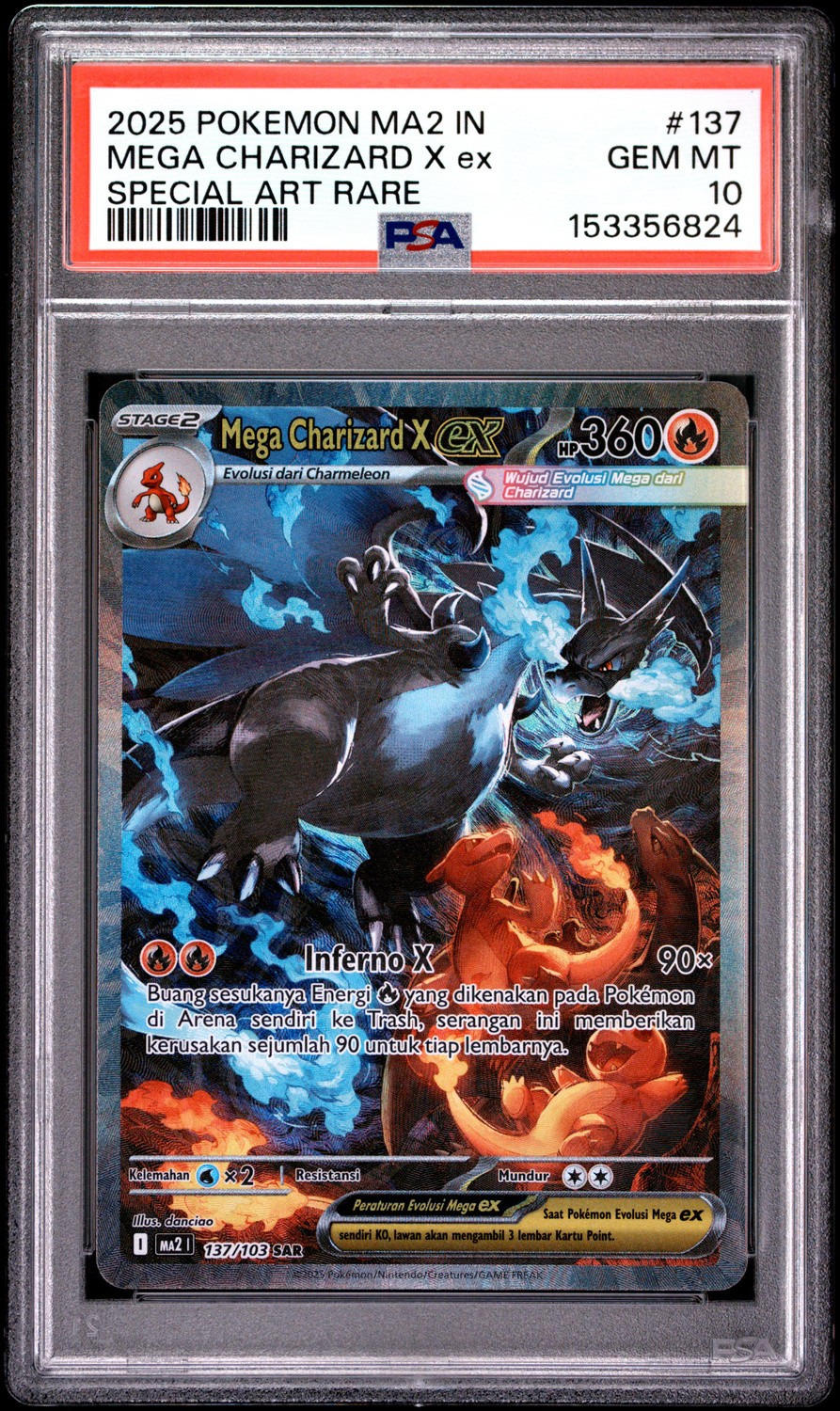 MEGA CHARIZARD X ex