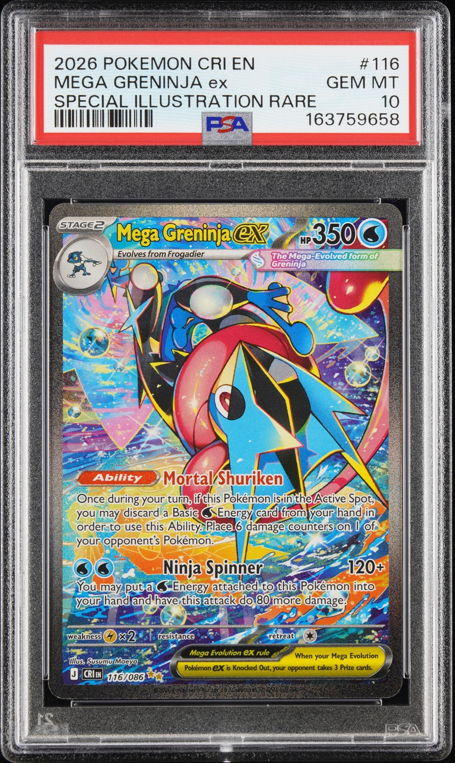 MEGA GRENINJA ex