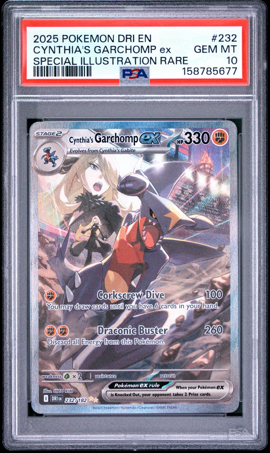 CYNTHIA'S GARCHOMP ex