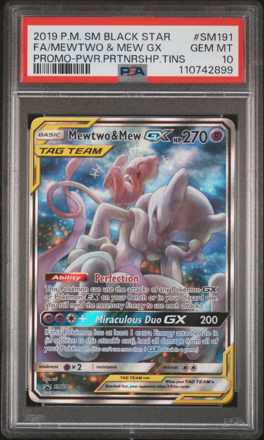 Mewtwo & Mew GX