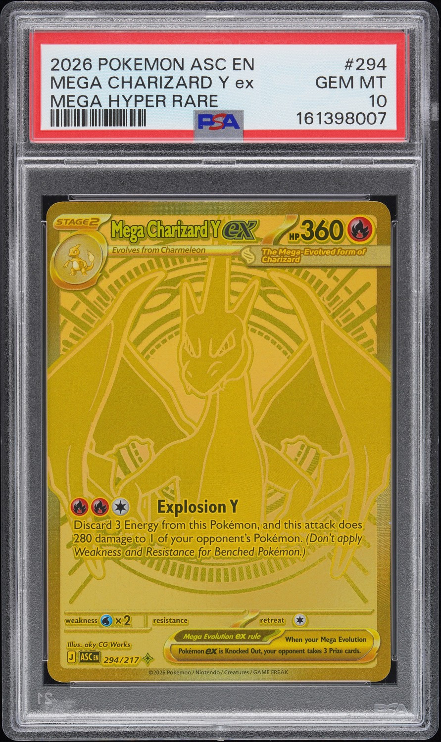 MEGA CHARIZARD Y ex