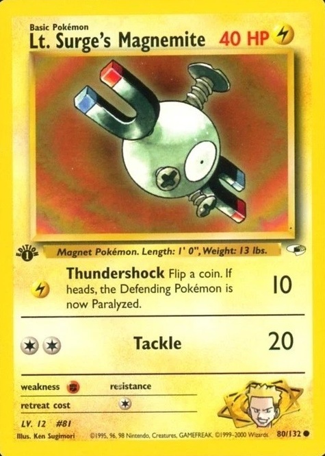 1St Edition · Non Holo