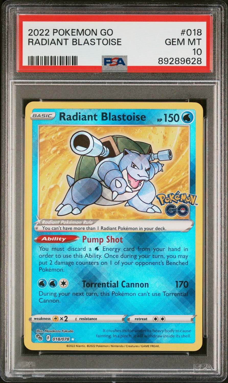 Radiant Blastoise