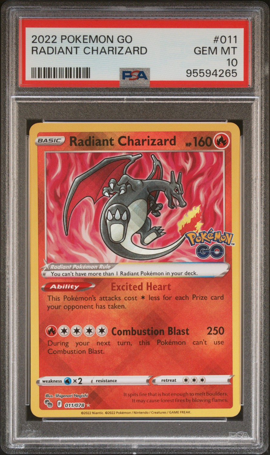 Radiant Charizard