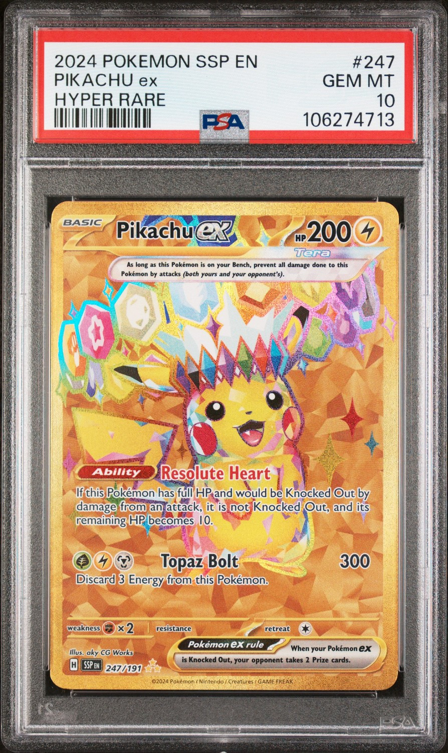 PIKACHU ex