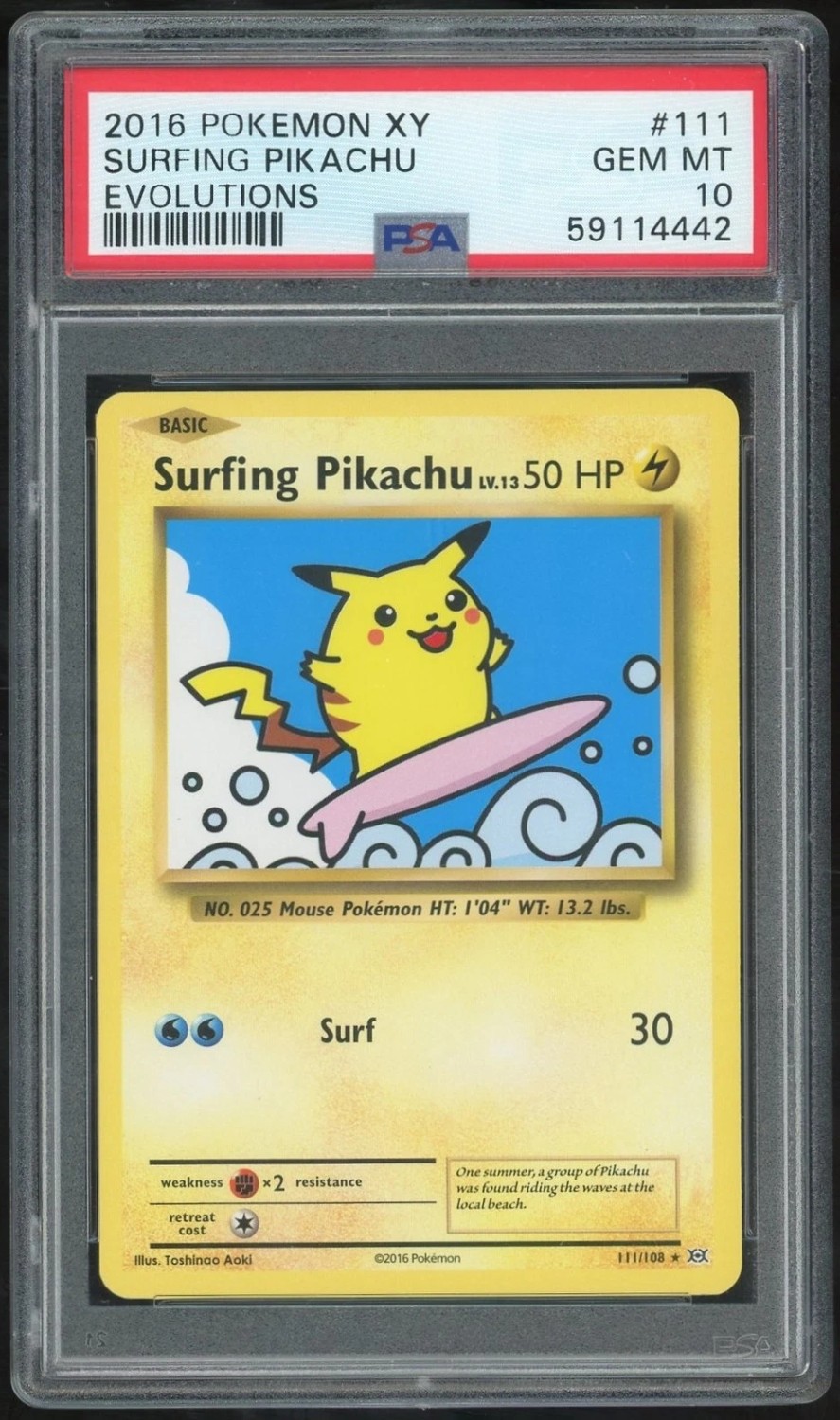 Surfing Pikachu