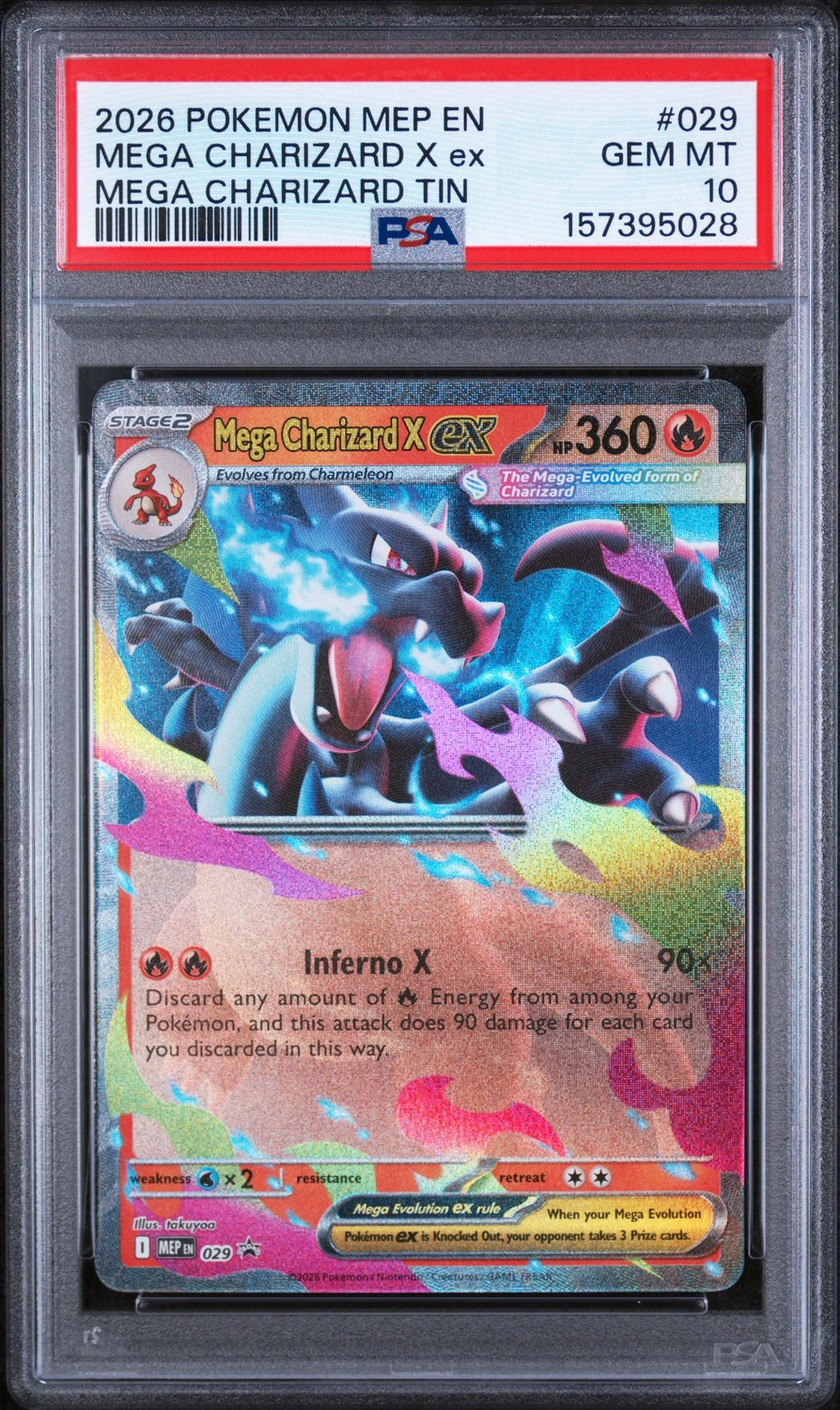 MEGA CHARIZARD X ex