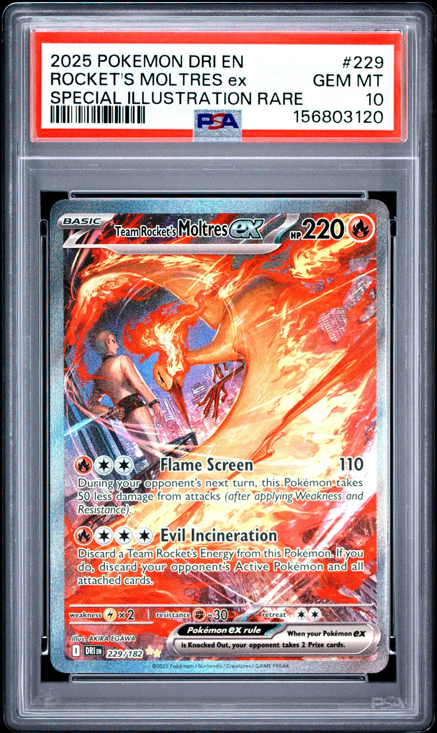 ROCKET'S MOLTRES ex