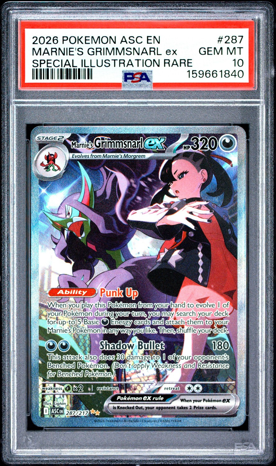 MARNIE'S GRIMMSNARL ex