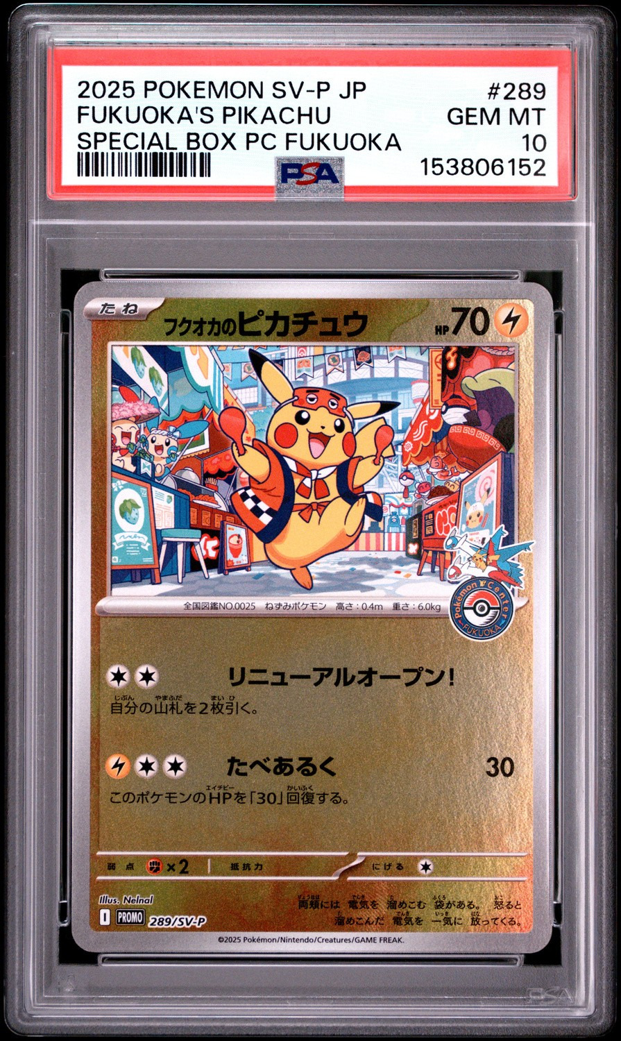 Fukuoka's Pikachu