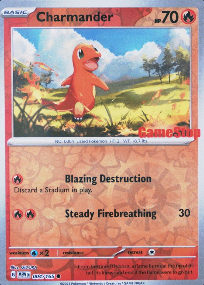 Reverse Holo · Exclusive Gamestop