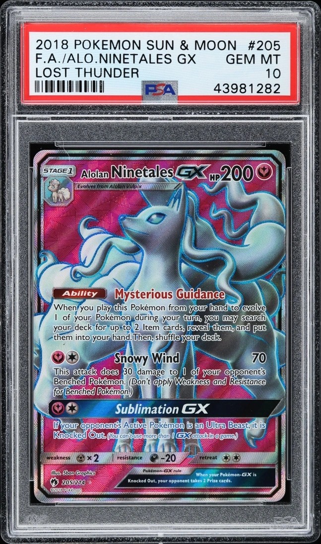 Alolan Ninetales GX