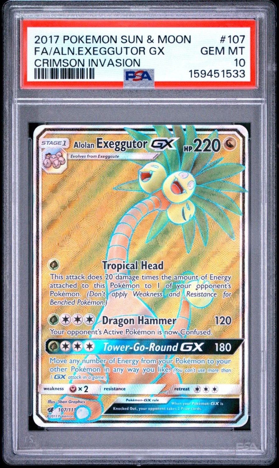 FA/ALN.EXEGGUTOR GX