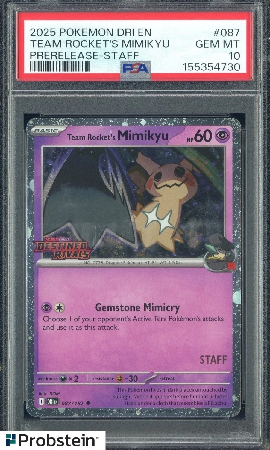 Team Rocket's Mimikyu