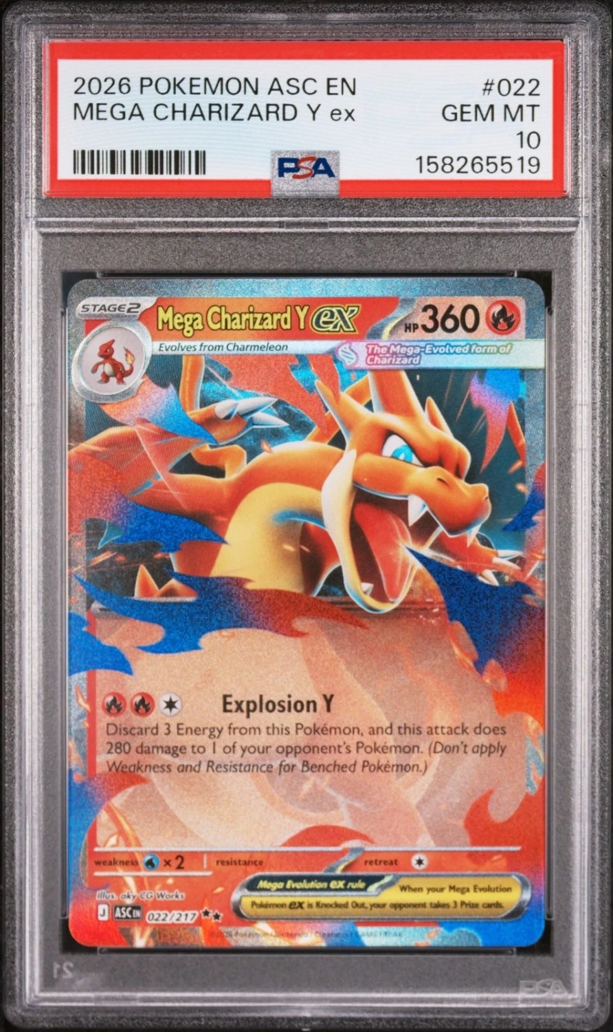 MEGA CHARIZARD Y ex