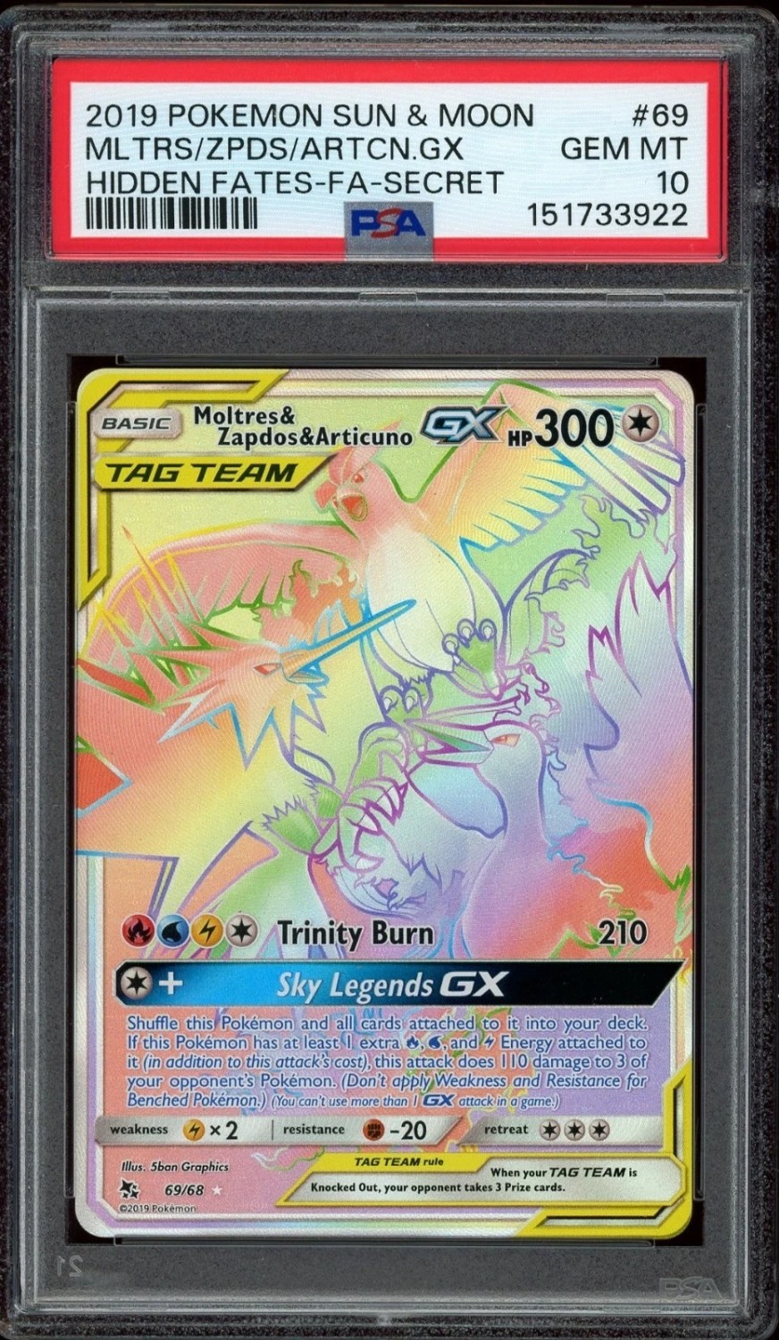 Moltres & Zapdos & Articuno GX