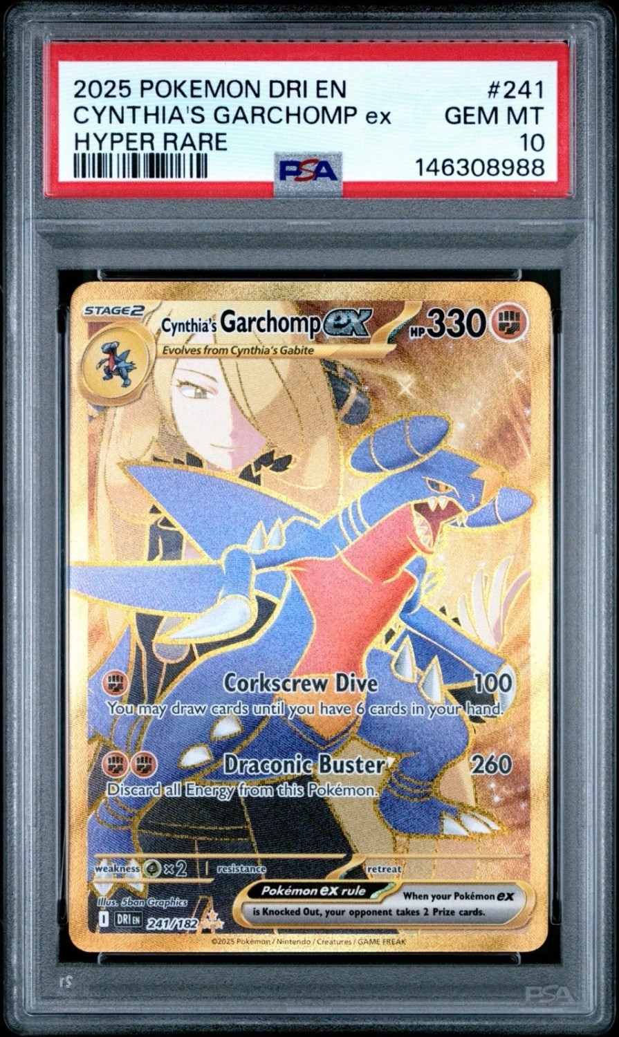 CYNTHIA'S GARCHOMP ex