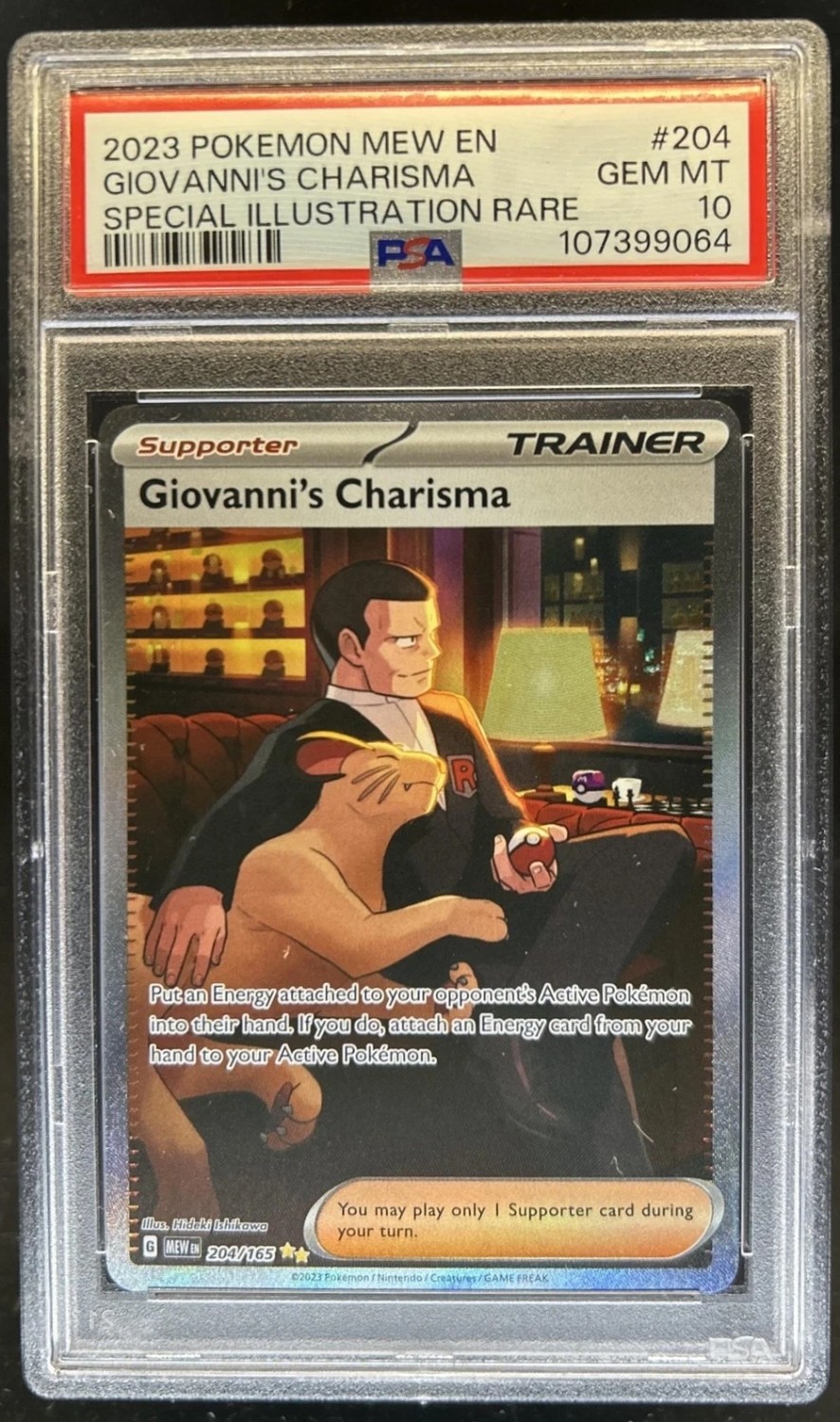 Giovanni's Charisma