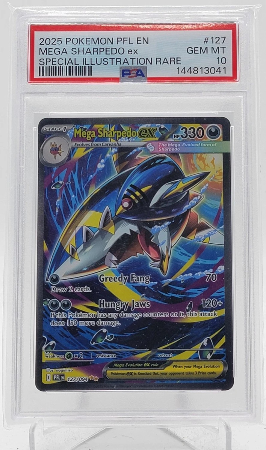 MEGA SHARPEDO ex