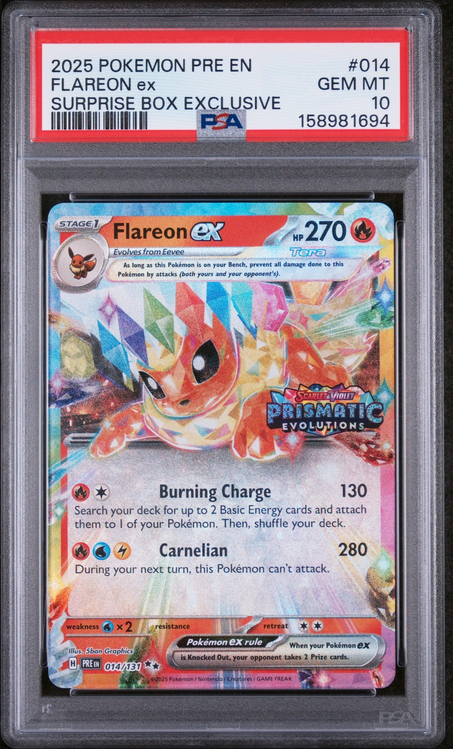 FLAREON ex