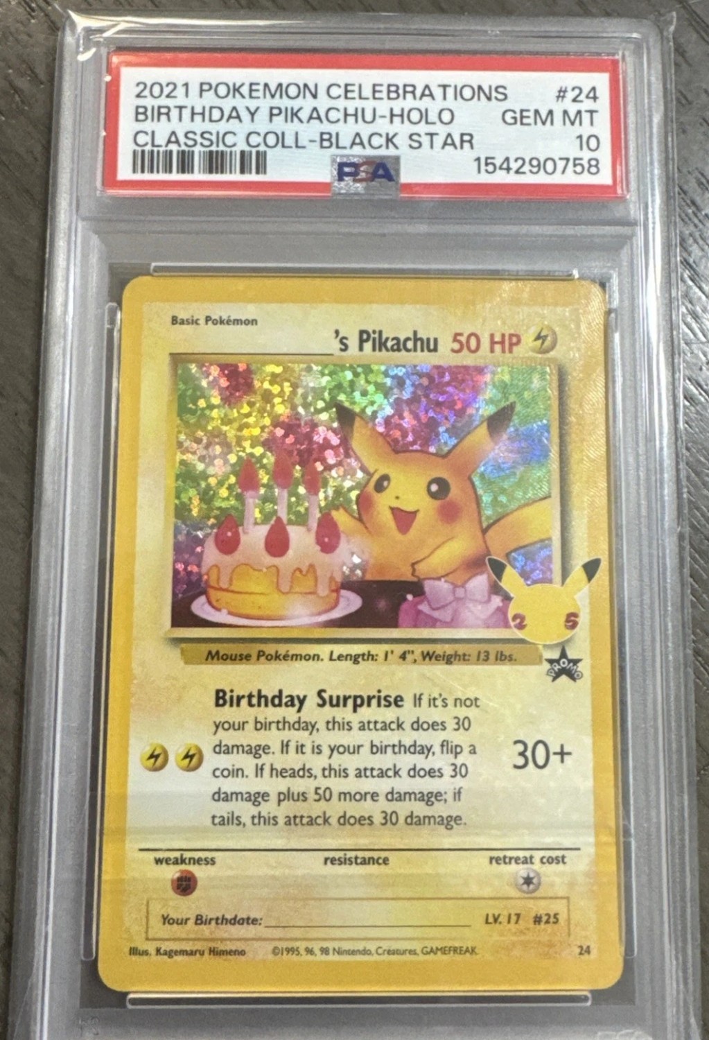 Birthday Pikachu