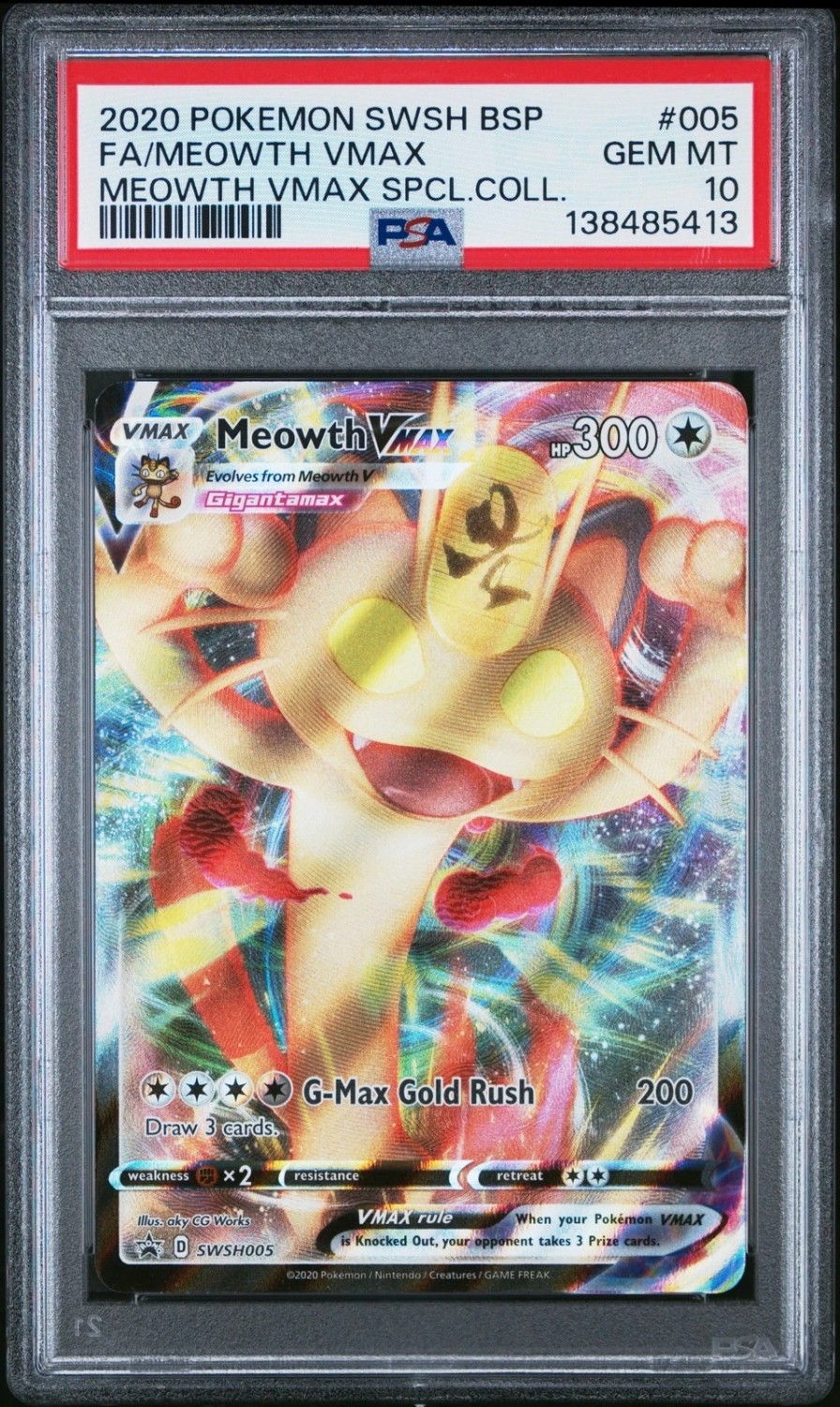 Meowth VMAX